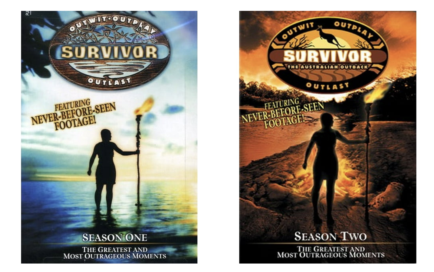 The two clip show DVDs that CBS released in the immediate aftermath of Survivor's success.