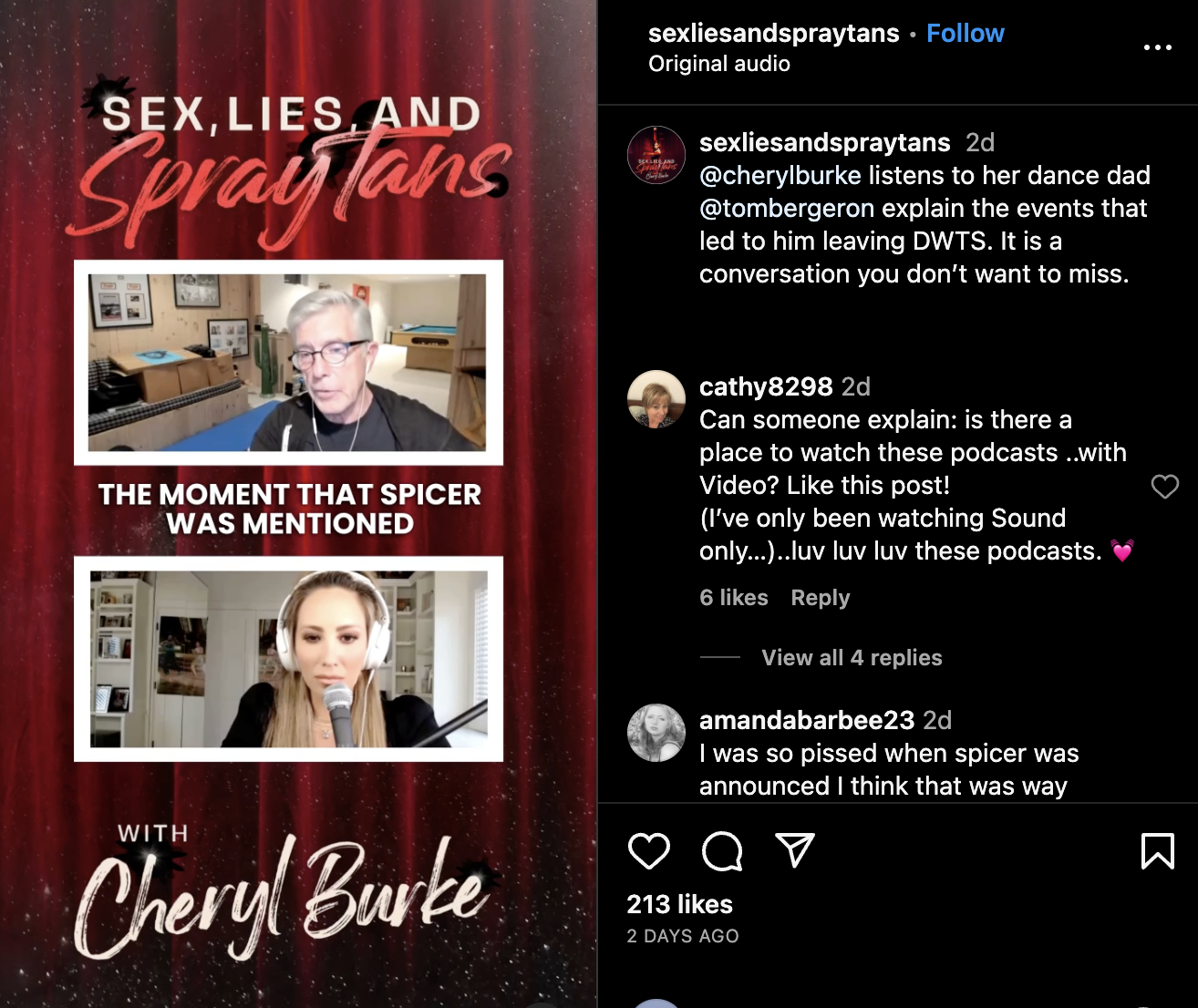 You can listen to the full episode by clicking on the image, this Instagram embed won't work.
