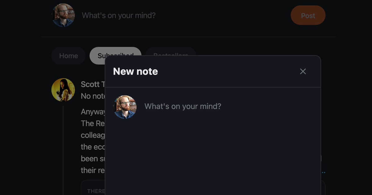 Notes on Notes and the Emerging Substack Ecosystem